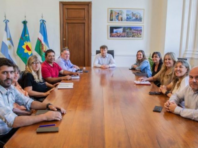 Wesner se reuni� con delegados de localidades serranas y rurales